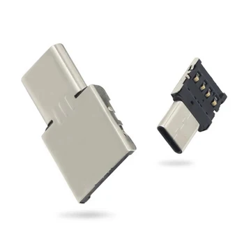 1/5шт OTG Type C Micro USB Адаптер USB-C Мужской к USB 2.0 Женский Разъем для Передачи Данных для Мобильных Телефонов Macbook Samsung Xiaomi Huawei